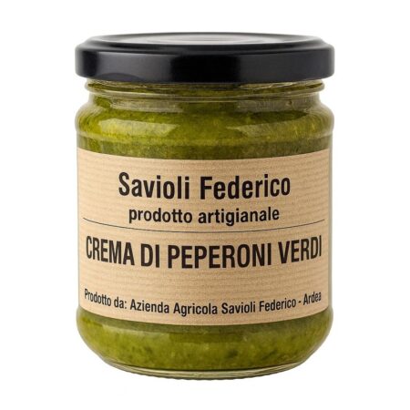 Crema Peperoni Verdi - 180g